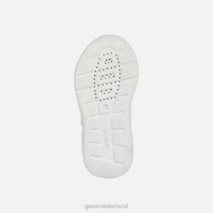 Geox sprint meisje 282Z1898 wit/fuchsia