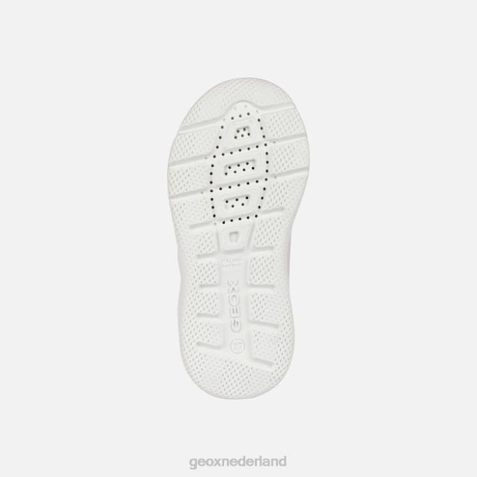 Geox sprint meisje 282Z1899 lichtroze/zwart