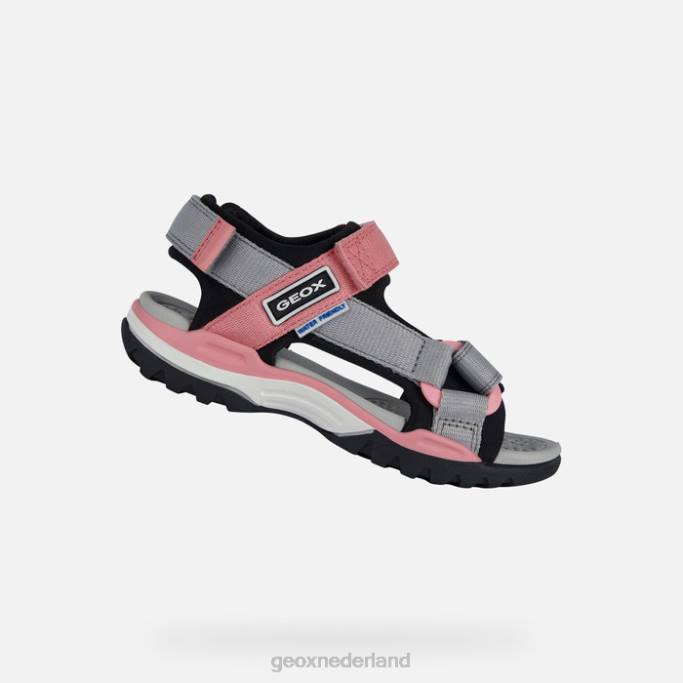 Geox Borealis meisje 282Z1045 zwart grijs