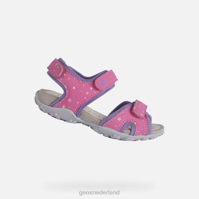Geox Roxanne meisje 282Z1040 fuchsia/lila