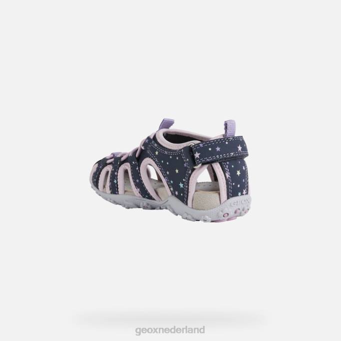 Geox Roxanne meisje 282Z5 marine/roze