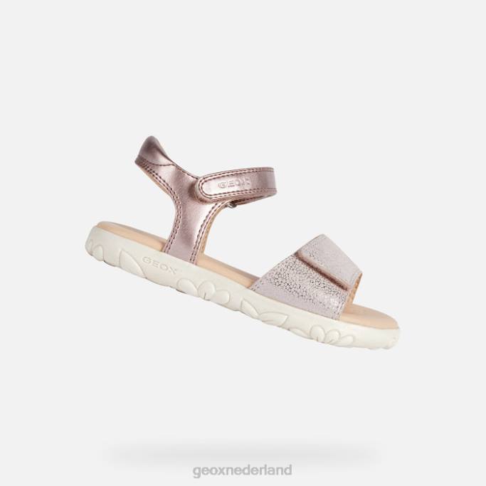 Geox sandaal Haïti meisje 282Z1058 licht roos