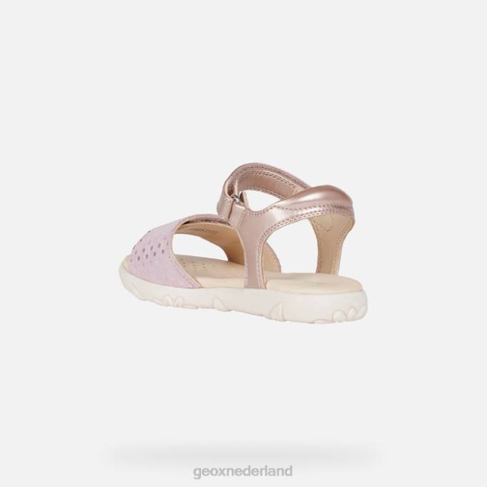 Geox sandaal Haïti meisje 282Z1059 antieke roos