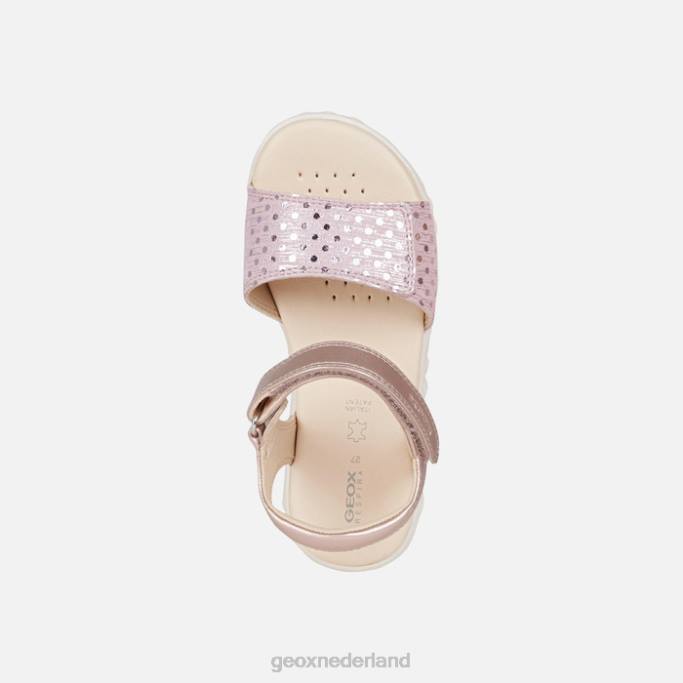 Geox sandaal Haïti meisje 282Z1059 antieke roos