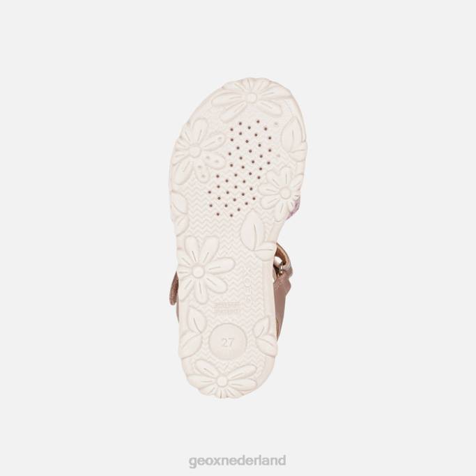 Geox sandaal Haïti meisje 282Z1059 antieke roos