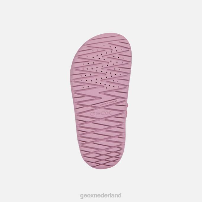Geox sandaal fusbetto junior 282Z991 donkerroze/lichtlila