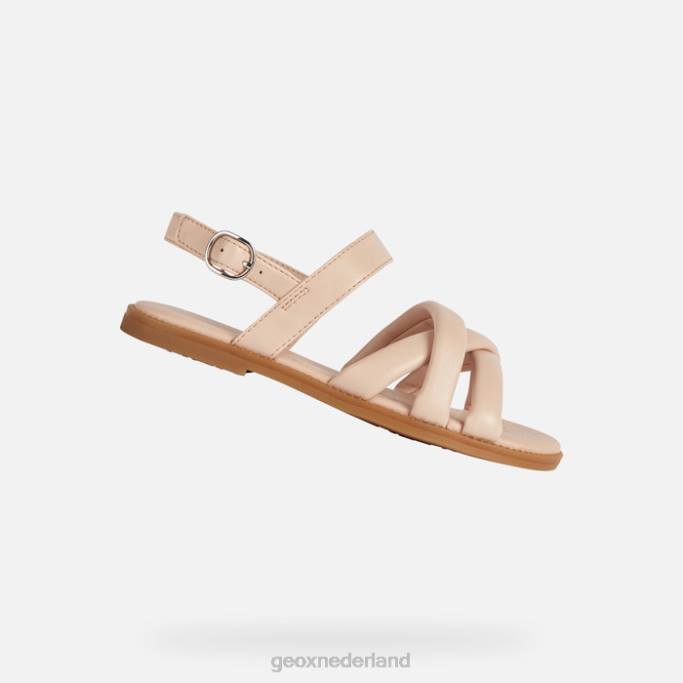 Geox sandaal karly meisje 282Z1106 naakt