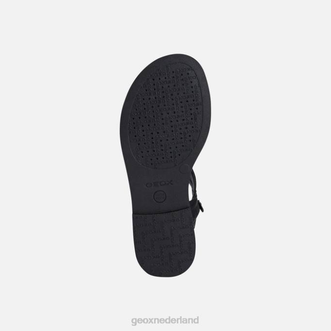 Geox sandaal karly meisje 282Z1109 zwart