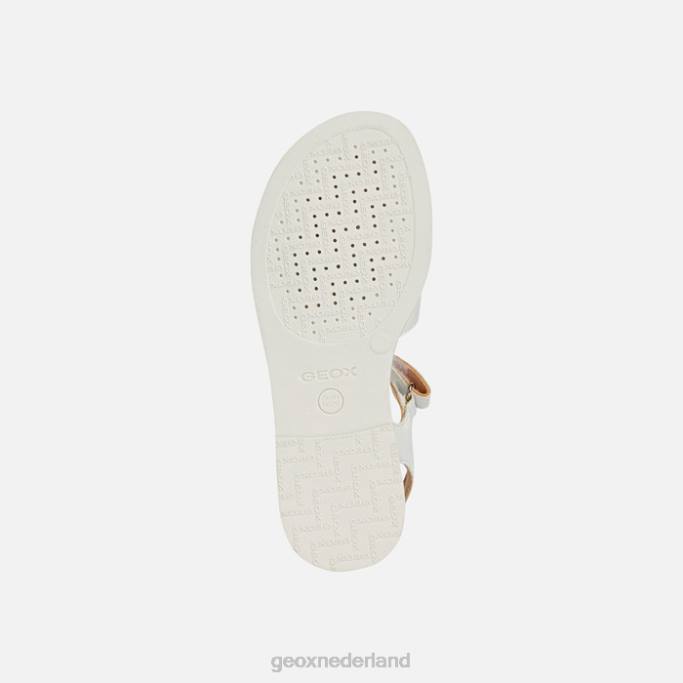 Geox sandaal karly meisje 282Z1905 wit