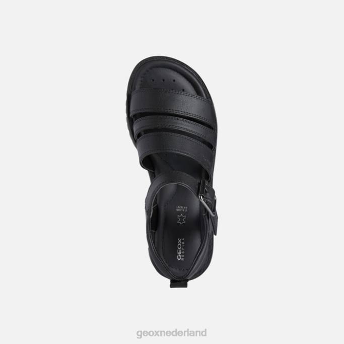 Geox sandaal starblush meisje 282Z1222 zwart