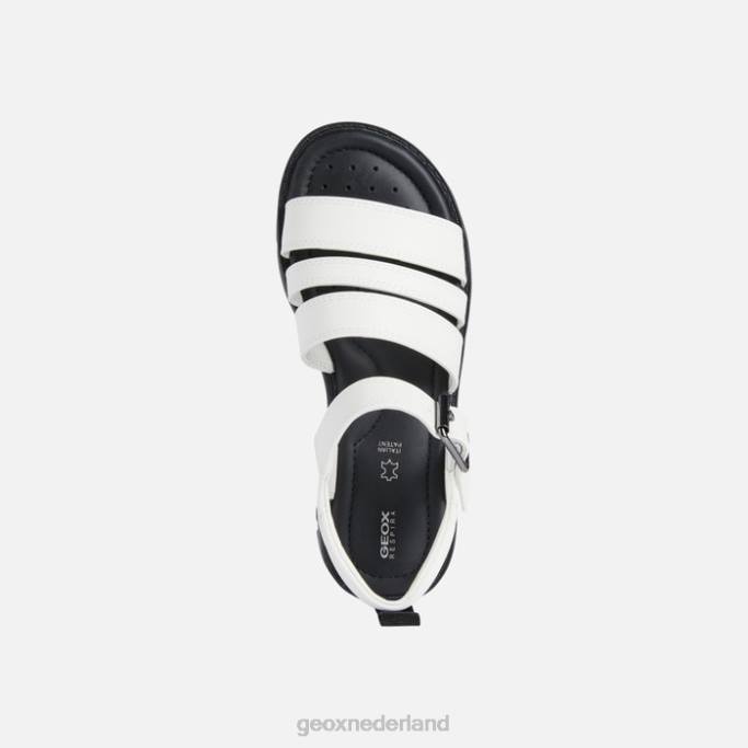 Geox sandaal starblush meisje 282Z1224 wit