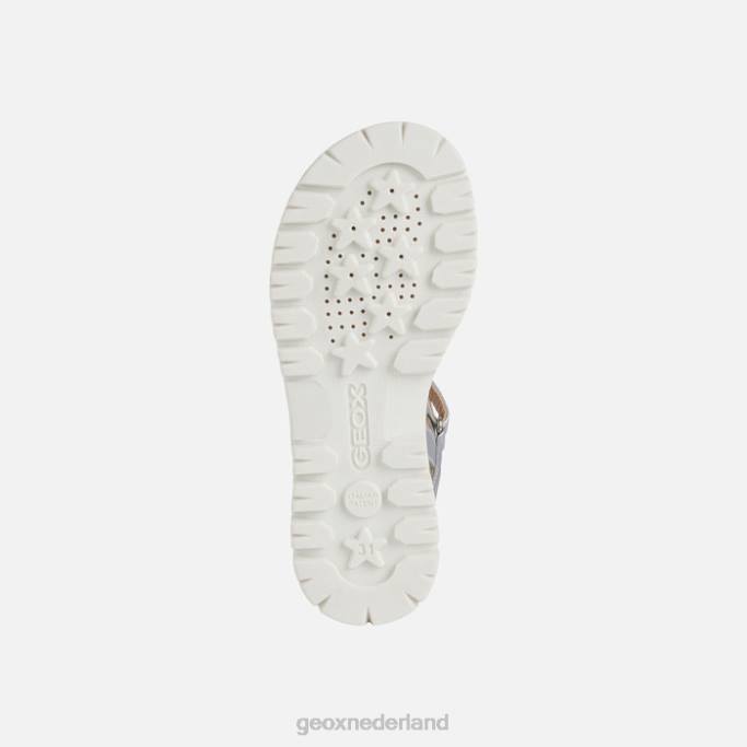 Geox sandaal starblush meisje 282Z1937 zilver