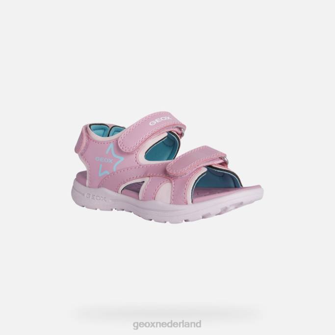 Geox vaniet meisje 282Z1142 roze/aqua