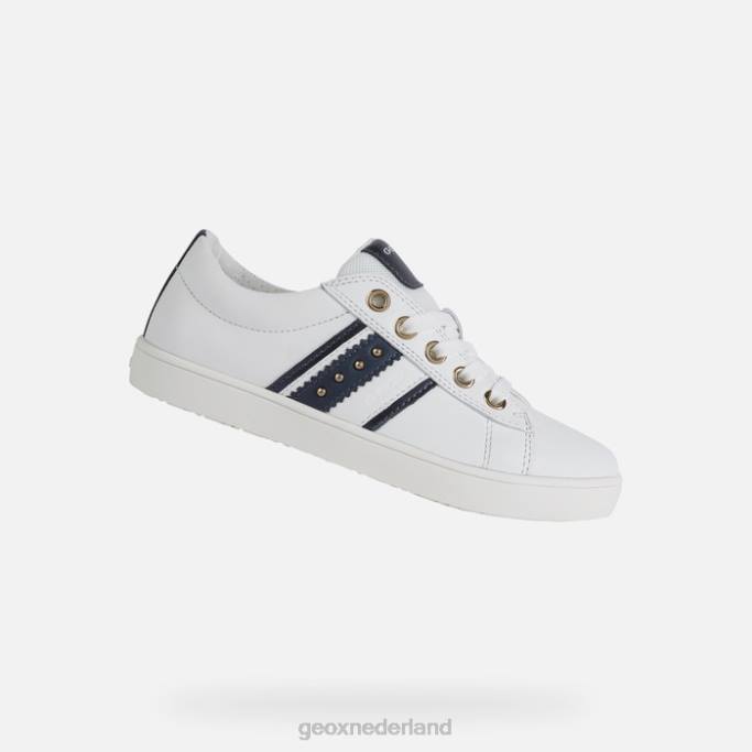 Geox Kath meisje 282Z1134 wit/marineblauw