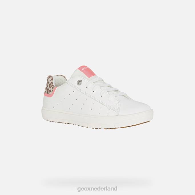 Geox Silenex meisje 282Z1204 wit/fuchsia