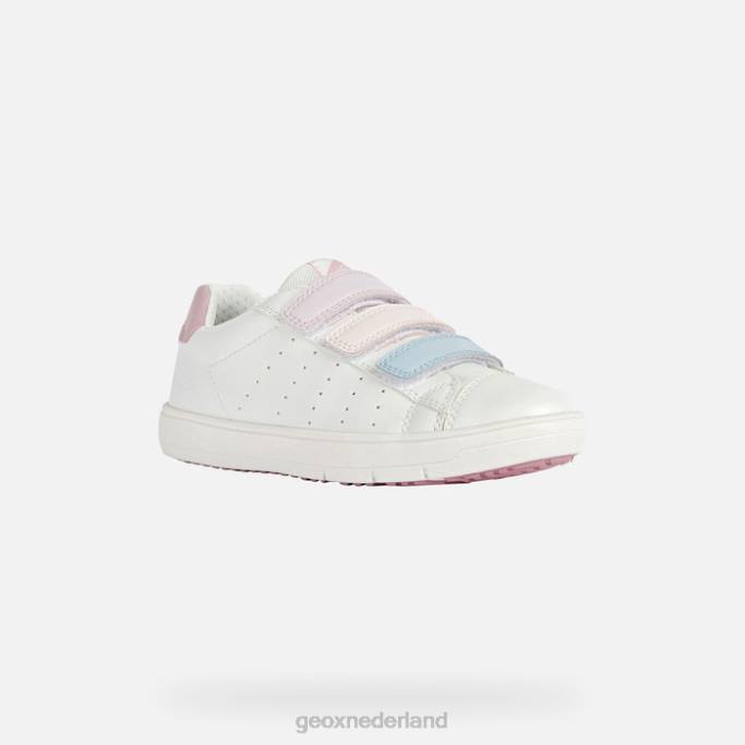 Geox Silenex meisje 282Z1866 witte roos