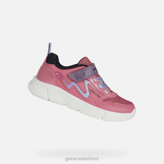 Geox aril meisje 282Z1120 fuchsia/zwart