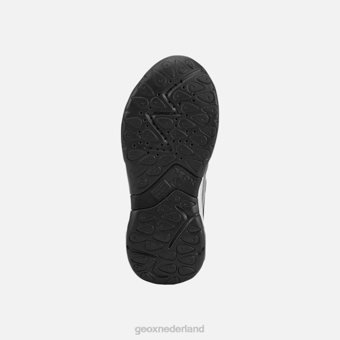 Geox calco meisje 282Z1091 marine/dk zilver