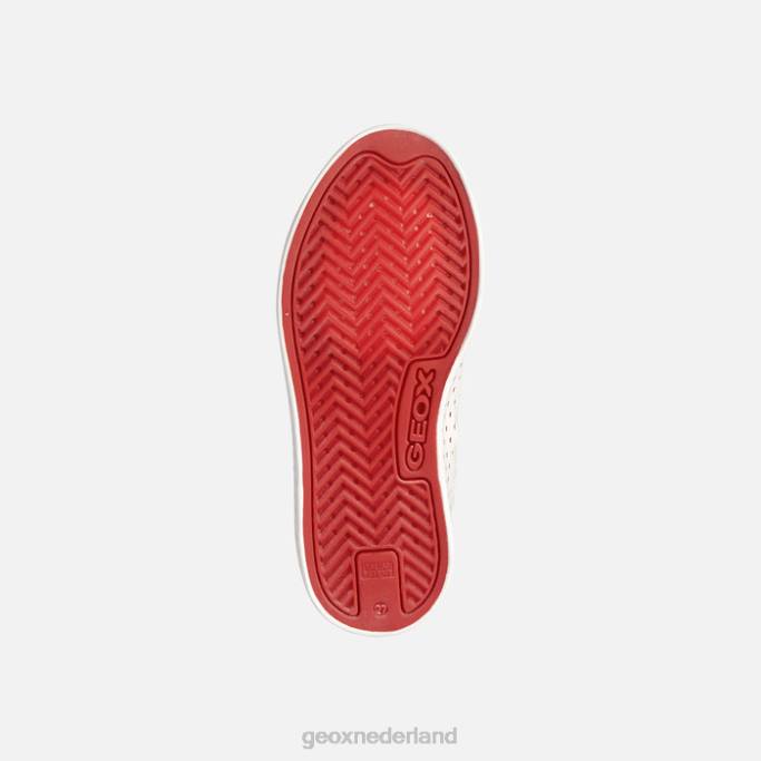 Geox ciak meisje 282Z1893 wit rood