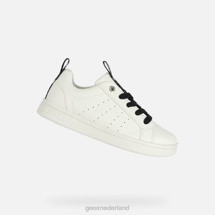 Geox djrock meisje 282Z1874 wit Zwart