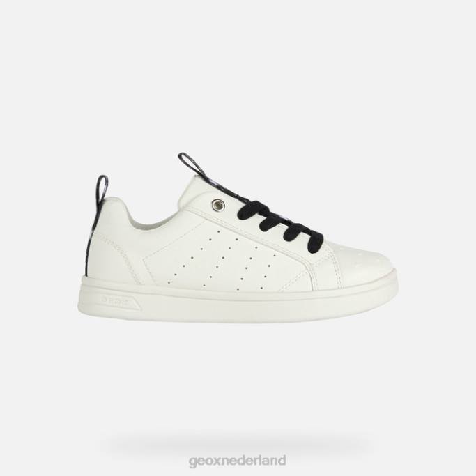 Geox djrock meisje 282Z1874 wit Zwart