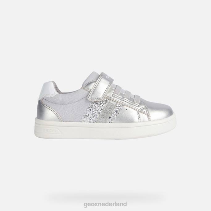 Geox djrock meisje 282Z1906 zilver