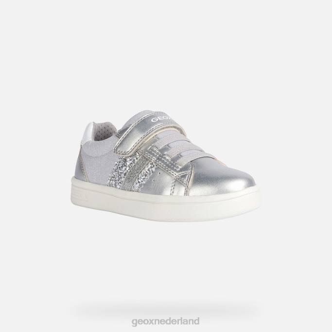 Geox djrock meisje 282Z1906 zilver