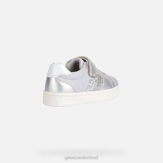 Geox djrock meisje 282Z1906 zilver