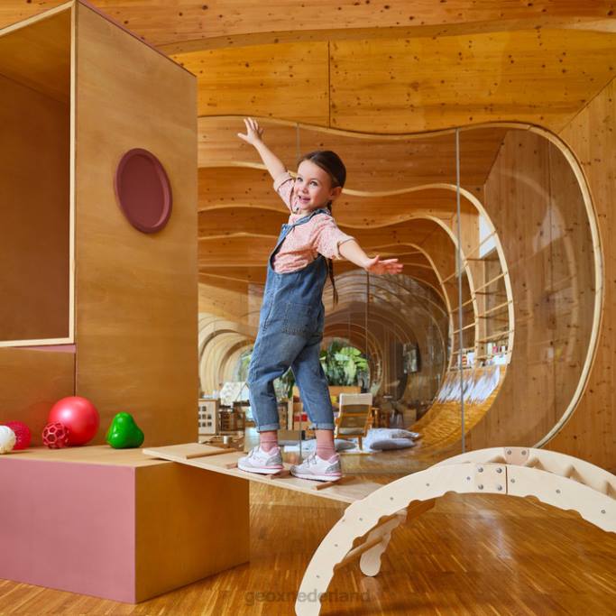 Geox fastisch meisje 282Z1908 gebroken wit/roze