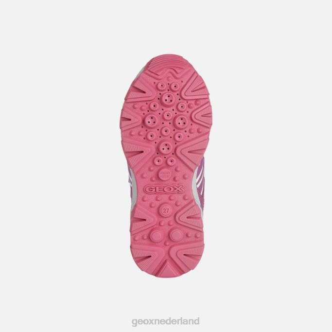 Geox magnetar meisje 282Z1102 fuchsia/geel