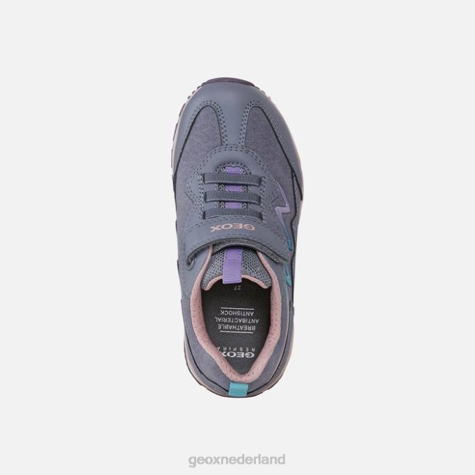 Geox pavel meisje 282Z1240 grijs/roze