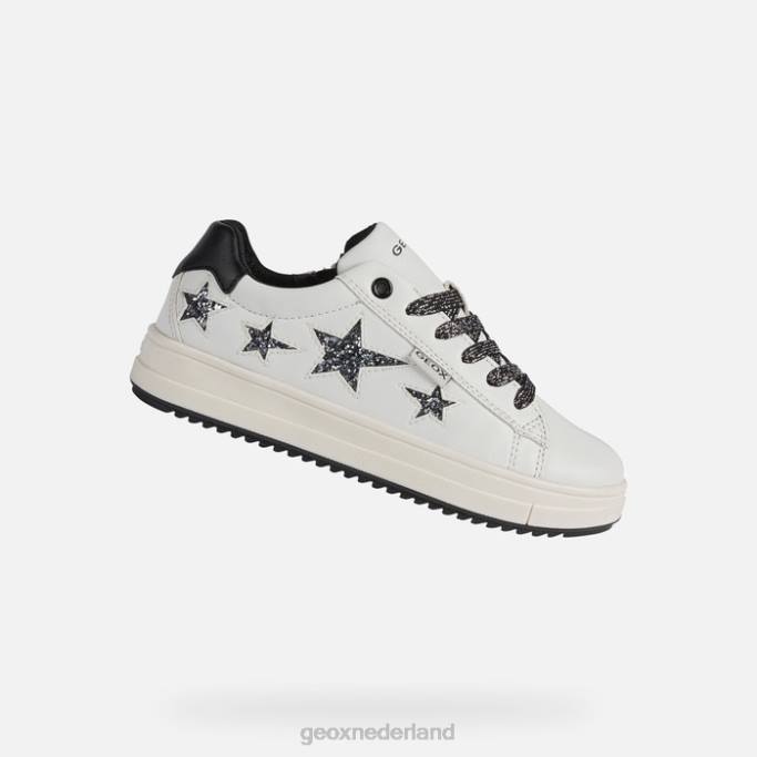 Geox rebecca meisje 282Z1247 wit Zwart