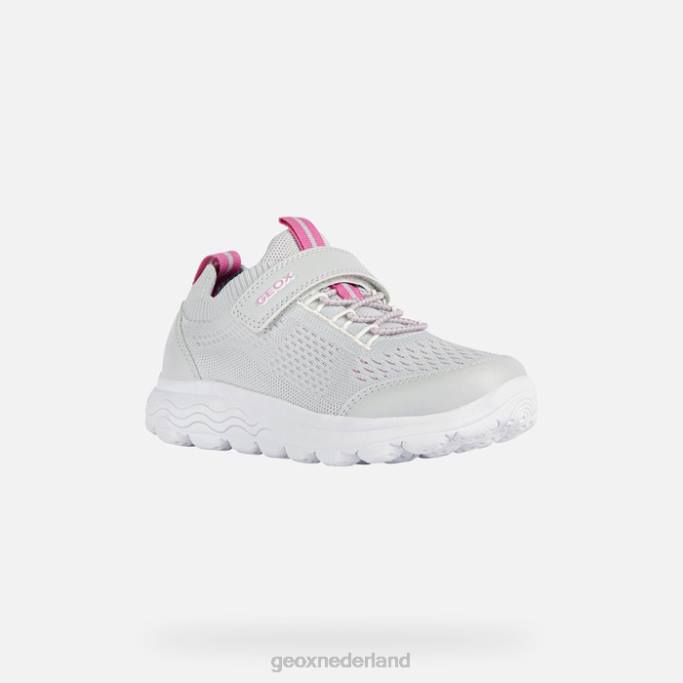 Geox sferica junior 282Z1006 lichtgrijs/woestijn