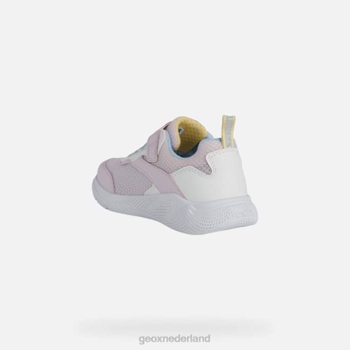 Geox sprint meisje 282Z1123 roze/wit