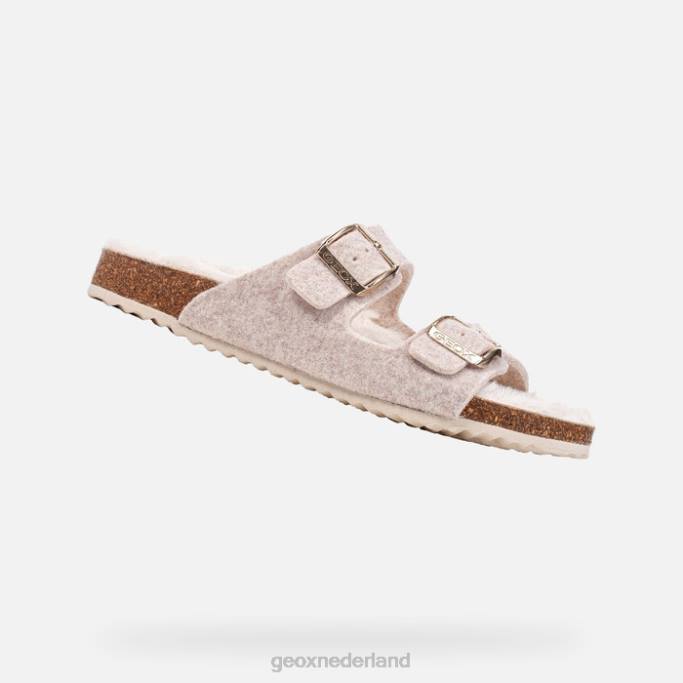 Geox brionia-vrouw 282Z73 gebroken wit