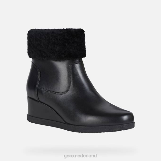Geox anylla wig vrouw 282Z271 zwart