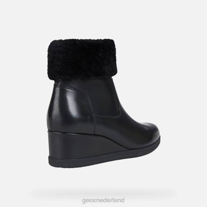 Geox anylla wig vrouw 282Z271 zwart