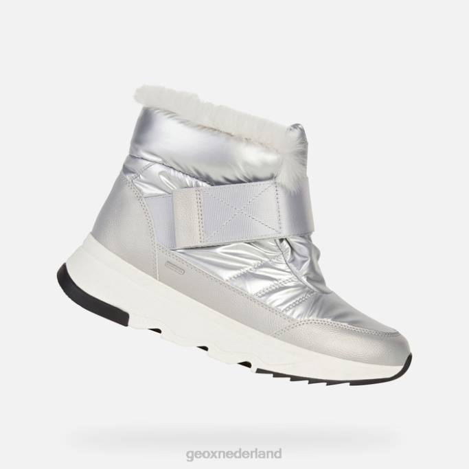 Geox falena abx vrouw 282Z1703 zilver/lichtgrijs