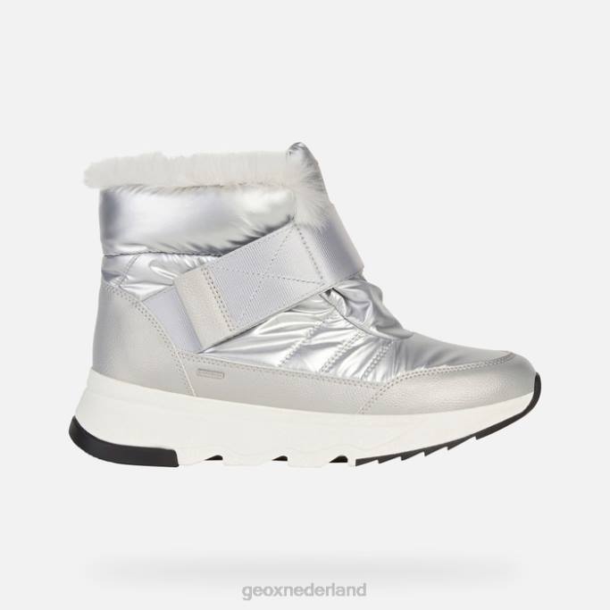 Geox falena abx vrouw 282Z1703 zilver/lichtgrijs