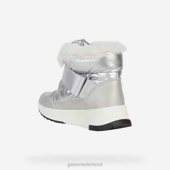 Geox falena abx vrouw 282Z1703 zilver/lichtgrijs