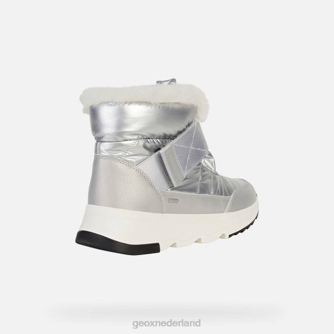 Geox falena abx vrouw 282Z1703 zilver/lichtgrijs