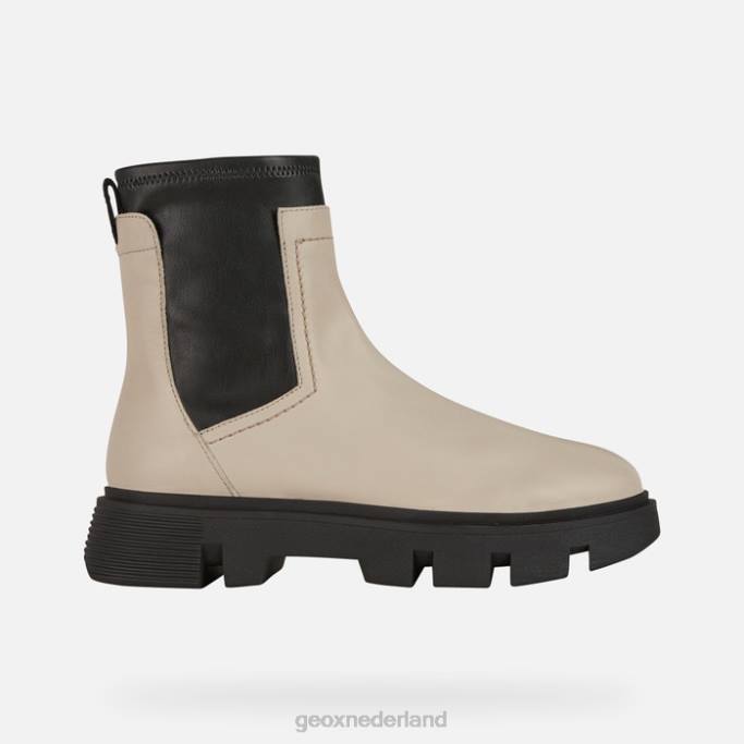 Geox vieze vrouw 282Z255 licht taupe/zwart