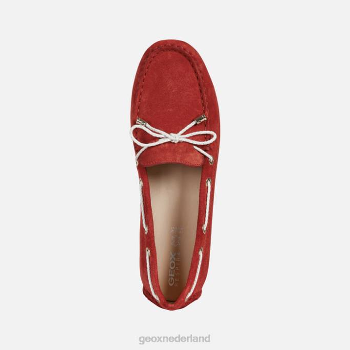 Geox Leelyaanse vrouw 282Z430 rood Wit