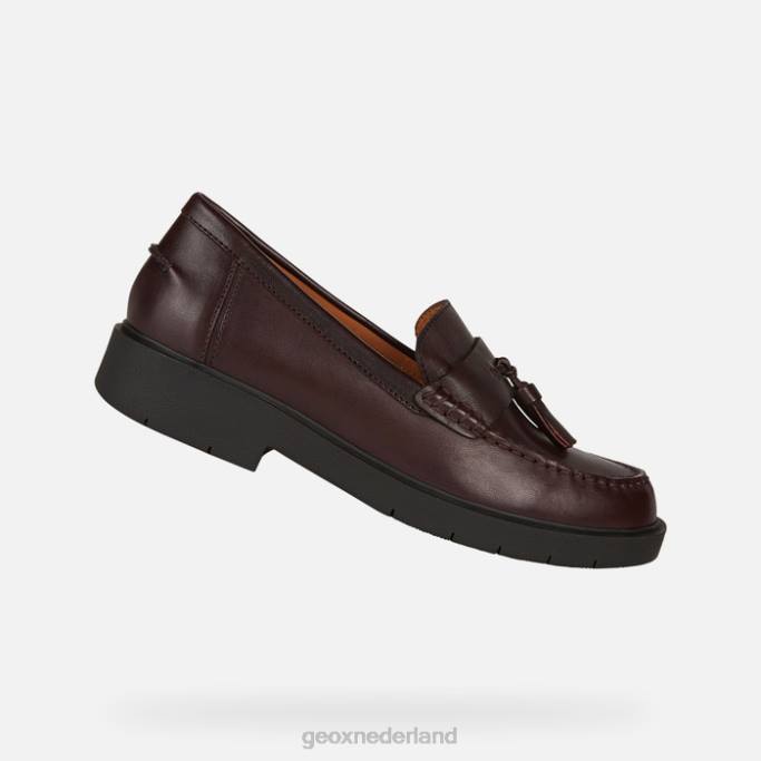 Geox spherica ec1 vrouw 282Z441 donker bordeaux