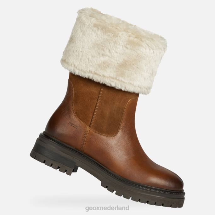 Geox iris vrouw 282Z221 cognac