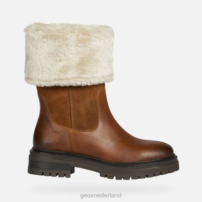 Geox iris vrouw 282Z221 cognac