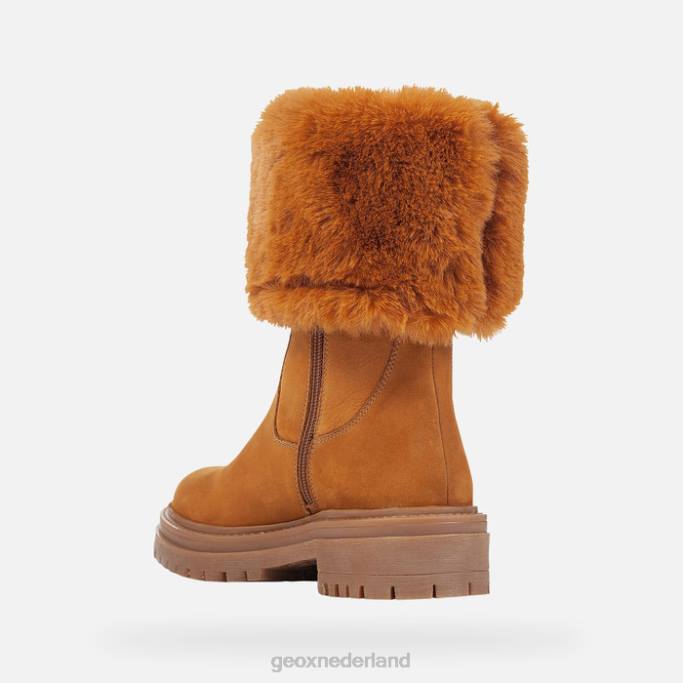 Geox iris vrouw 282Z361 cognac