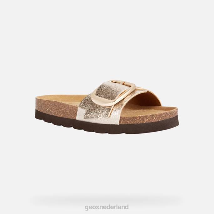 Geox brionia hoge vrouw 282Z1682 licht goud