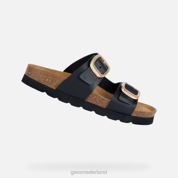 Geox brionia hoge vrouw 282Z1701 zwart