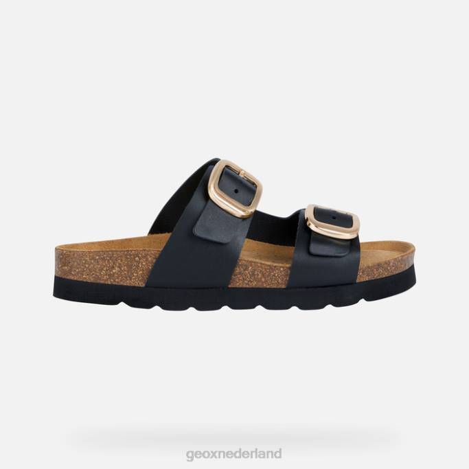 Geox brionia hoge vrouw 282Z1701 zwart